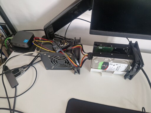 Rate my one year old homelab.