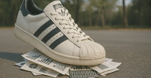 Adidas trainer squashing data